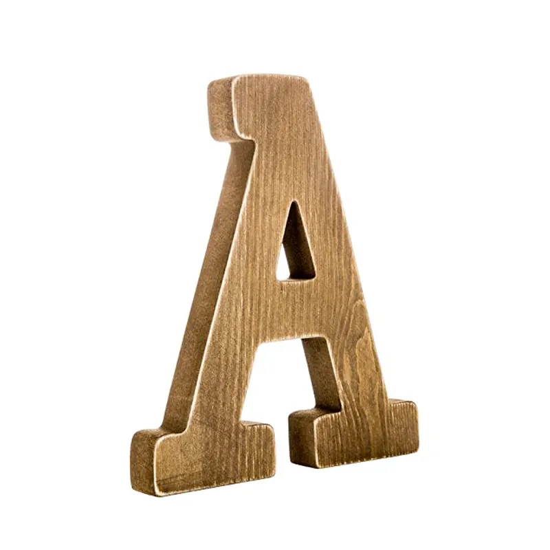 Letras personalizadas de decoración nórdica de madera, letras artesanales, decoración de la habitación del hogar, letras de madera o mdf para pared