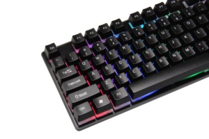 Teclado mecánico para juegos con cable USB, 104 teclas, retroiluminación LED de 3 colores para ordenador y PC - Product Image 3