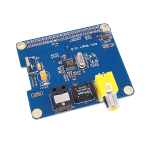 Compatible con Raspberry Pi 3/2 Alternativa HIFI DIGI + Tarjeta de sonido digital I2S SPDIF
