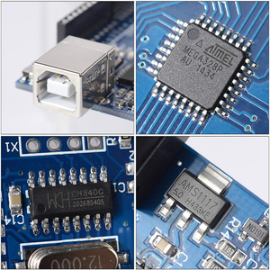 Inklusive Bread board 1602 Iic Jumper Wire Set für R3 Mega328P Ch340 mit Tutorial Super Starter Kit für Arduino