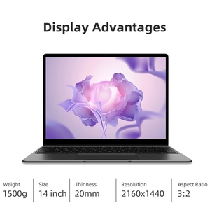 <strong>CHUWI</strong> GemiBook <strong>Pro</strong> 16GB 512GB Quad Core Computer With Backlit Keyboard Notebook Laptop - Product Image 2