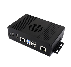 <strong>Raspberry</strong> <strong>Pi</strong> 5 Multifunctional Expansion Gigabit Network Internal PCIe Adapter Board Options Integrated Electronic Components