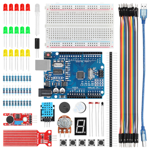 Tscinbuny ATmega328P Kit base STEM progetti di apprendimento elettronico Kit per Arduino
