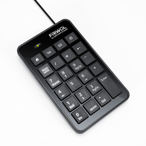 Teclado numérico con cable USB, Teclado mecánico de mano, 23 teclas para Notebook, PC, portátil
