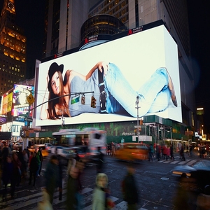 Pantalla LED de instalación fija King Visionled de alto brillo P5, pantalla Led de publicidad exterior de 960x960mm - Product Image 5