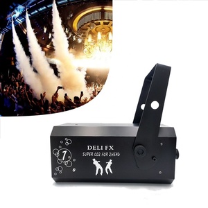 DELIFX Dmx Control Product Dual Nozzle <strong>Blasting</strong> Crazy Fog <strong>Clouds</strong> Co2 DJ Cannon Angle Adjustable Suspend CO2 Jet Machine - Product Image 1