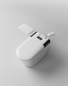 Infravermelho Inteligente Bidé WC One-Piece Cerâmica com Controle Remoto Piso Montado CUPC ETL Gravidade Flushing Método