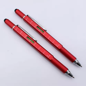 非塑料金属触摸工具尺螺丝刀笔定制标志新奇笔大礼品方形1.0毫米书写手写笔