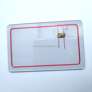 高品质透明PVC塑料VIP会员卡NFC透明窗口身份证 - Product Image 6