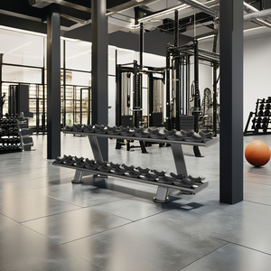 Gym Equipment Holder <strong>Squat</strong> Rack Leg Press Exercise <strong>Front</strong> Base Cable Attachment Seated Shoulder Fitness Machines Storage Function - Product Image 6