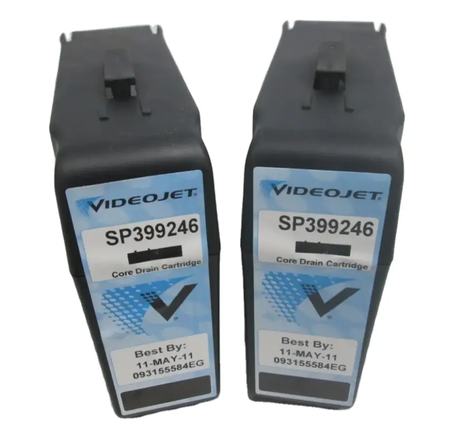 Videojet 잉크젯 프린터를 위한 본래 좋은 품질 핵심 하수구 카트리지 sp399246 검정 잉크