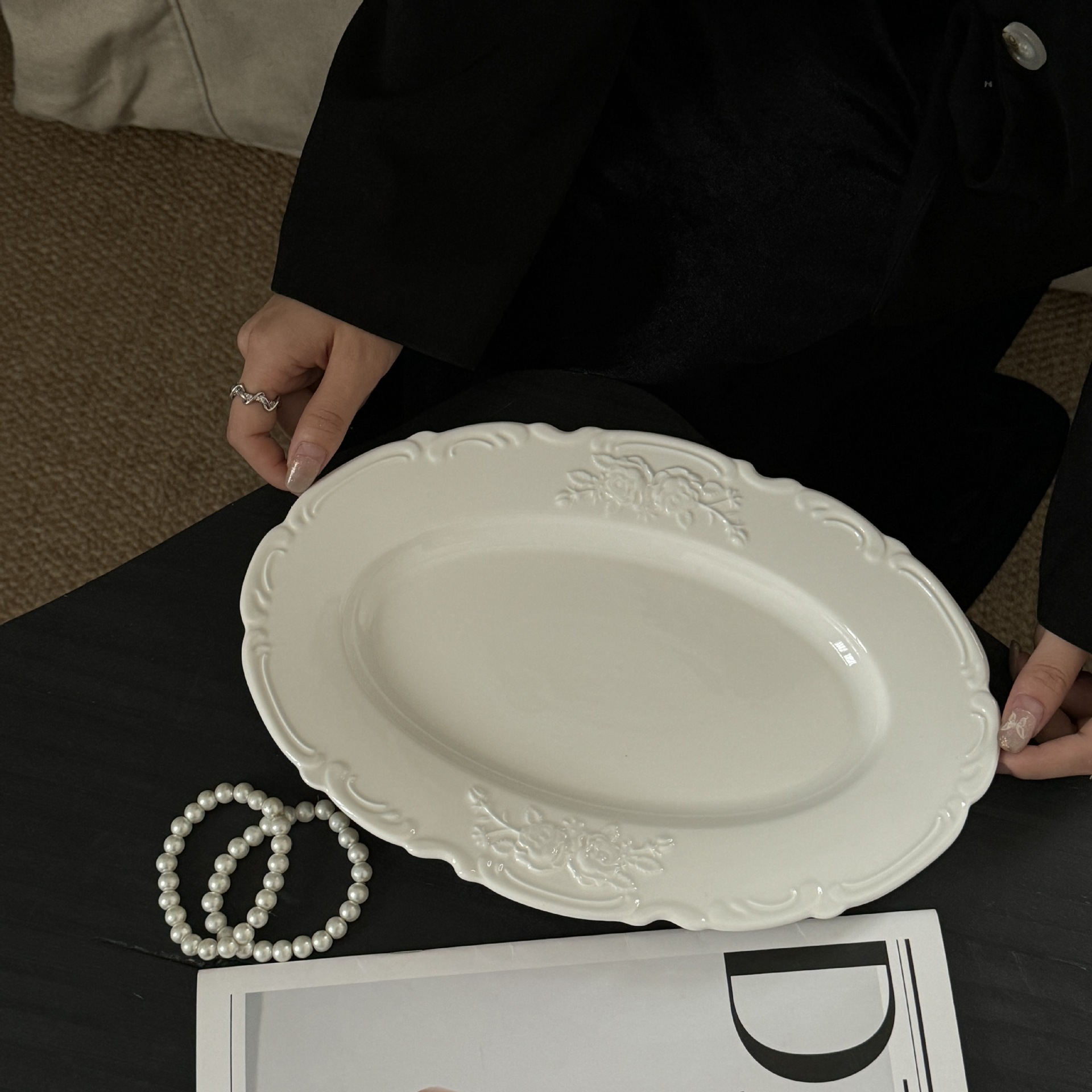 Piatto ovale 30,5*21,5*2,5 cm