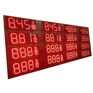 Elektronische LED programmier bares Gas Preis änderungs schild - Product Image 3