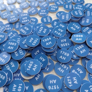 定制13.56mhz聚氯乙烯NFC令牌圆形213 215 216 Nfc贴纸Nfc光盘硬币射频识别标签 - Product Image 3