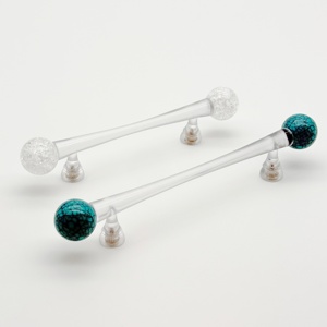 Hiện đại 128mm Acrylic đồ nội thất kéo xử lý cho nhà bếp ngăn kéo tủ quần áo cửa xử lý - Product Image 3