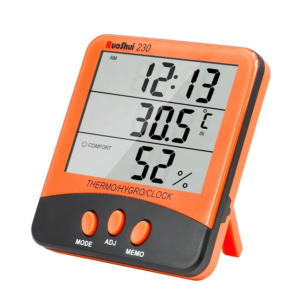 RuoShui 230 Temperatur Luft feuchtigkeit monitor Digitales Thermometer Mini Hygrometer Indoor Home Room Thermometer