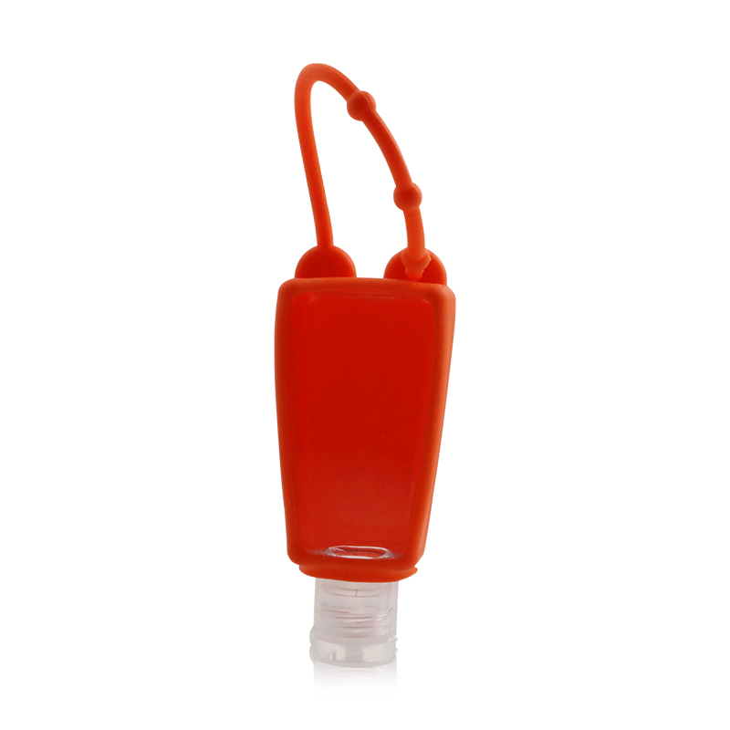 Red Silicone Refillable Bottle