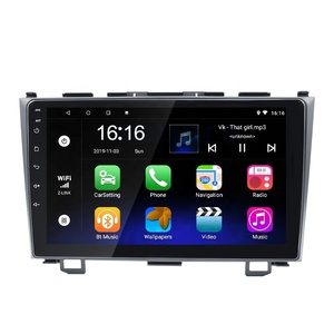 Multifunction 9 Inch Android 10 1+16GB Car DVD Player Navigation <strong>GPS</strong> Double 2DIN for <strong>Honda</strong> <strong>CRV</strong> 2007-11