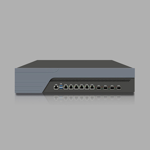 1u Firewall Router 6 I211 Lan 4 SFP 2 * DDR4 Linux Pfsense OS Network Appliance 1U 2U Servidor PC Soft Router Computadora Barebone PC