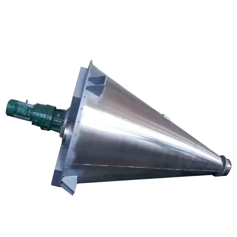 Высокопроизводительный двухшнековый конусный вертикальный питающий смеситель для удобрений, вертикальный сухой смеситель для промышленной муки DSH