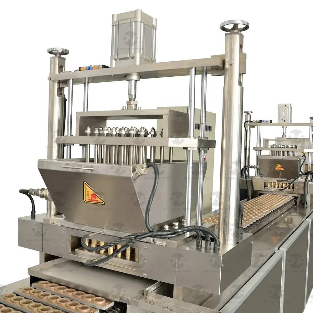 Innovative Multifunctional Full automatic Hard Candy Depositing Line with Servo Driven Center-Filled Hard candy Depositor