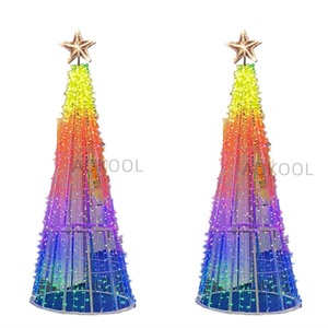 Luz LED programable inteligente para árbol de Navidad, RGB, DMX, para exteriores - Product Image 5