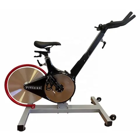 Fabrika fiyat kapalı dik bisiklet manyetik egzersiz bisikleti kardiyo Fitness eğitim iplik bisiklet