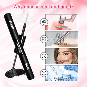 Sulv toptan DIY küme Lashes kiti bölümlenmiş Lashes Bond ve mühür özel etiket özel Logo - Product Image 5
