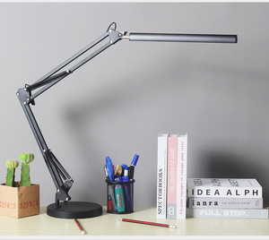 LED Ins Style Long Arm Folding Table <strong>Lamp</strong> Portable Modern American Desktop for Study Work High <strong>Value</strong> Eye-Care Desk <strong>Lamp</strong> DC Metal - Product Image 1
