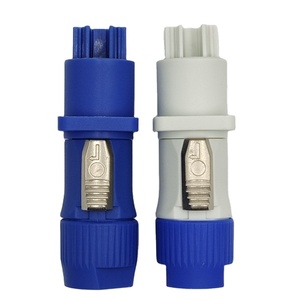 <strong>Connector</strong> 3 Pin Powercon Plug Male Jack 3 Core Blue Powercon in Out Powercon <strong>Connector</strong> <strong>Input</strong> and <strong>Output</strong> Speakon Power <strong>Connector</strong> - Product Image 4