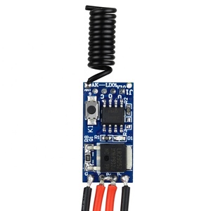 Yüzyıl Aoke DC5V-12V yüksek hassasiyetli LED aydınlatma kontrol Billboard elektrikli kapı minyatür kablosuz alıcı modülü - Product Image 1