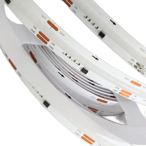 Banqcn ไฟแถบ LED rgbic แบบ720 LED 12มม. 12W 24V IP20 PCB โหมดสวิตช์ควบคุมวัสดุที่อยู่อาศัย - Product Image 1