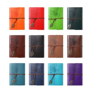 旅行者日记复古牛皮纸活页笔记本仿皮便携笔记本手抄本 - Product Image 2