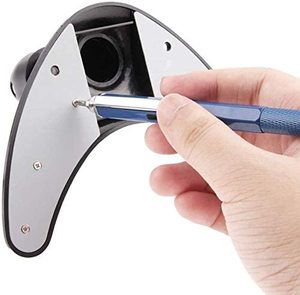 Caneta esferográfica 6 em 1, ferramenta multifuncional caneta stylus caneta com régua