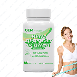 Oem Slim cộng với đốt cháy chất béo viên nang thèm ăn suppressant bụng phẳng và trọng lượng giảm cân sản phẩm nhanh chóng giảm béo viên nang - Product Image 1