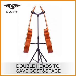 SWIFF U4-C doppio gancio teste di legno di chitarra cremagliera del basamento <span class=keywords><strong>multi</strong></span> strumenti a corda