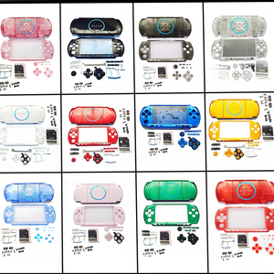 เคสครอบปลอกหุ้มเคสสำหรับ3000 PSP ที่ครอบด้านหน้าและด้านหลังแบบ DIY เคสทดแทนสำหรับ PSP 3000