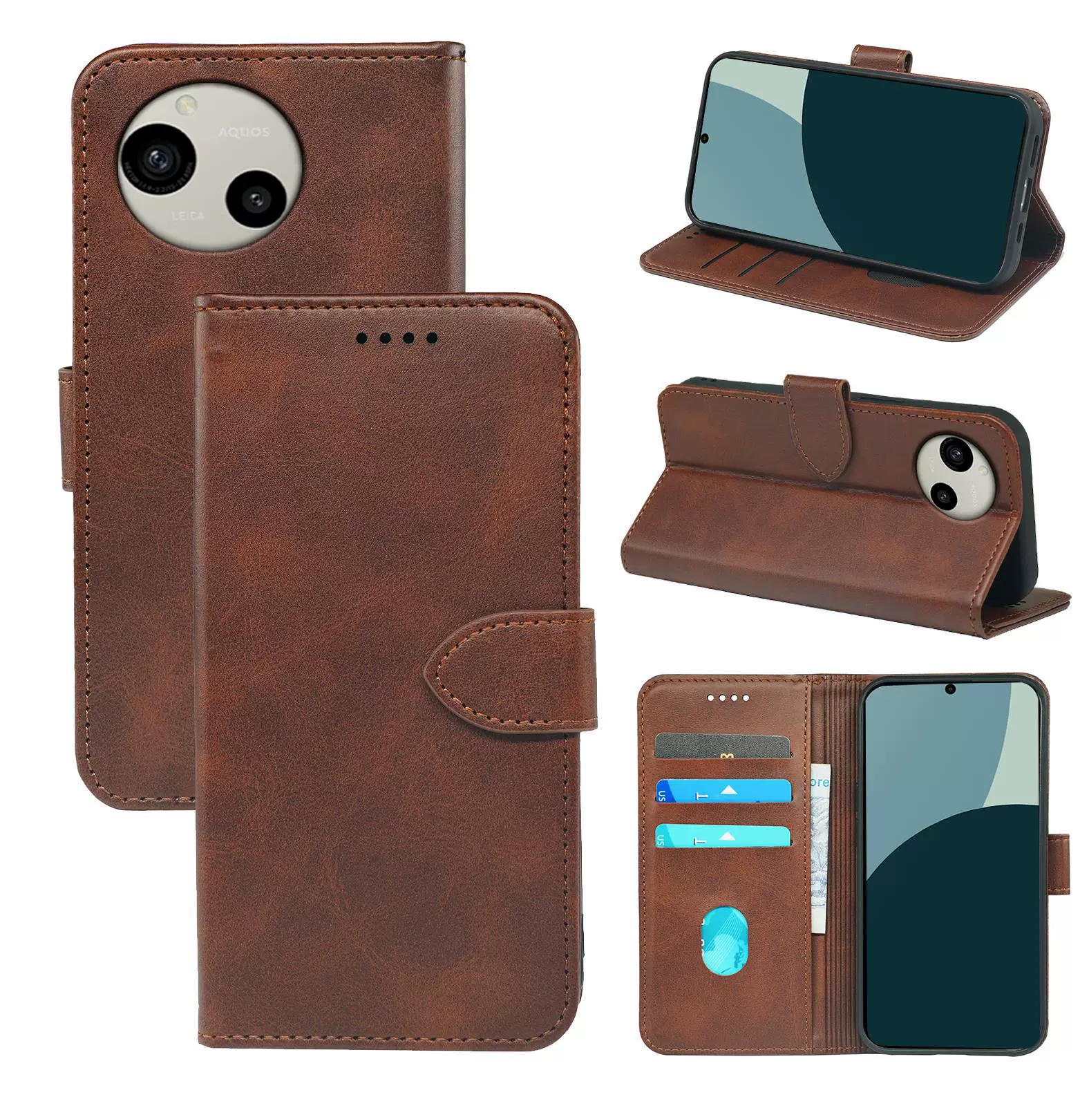 สีน้ำตาล