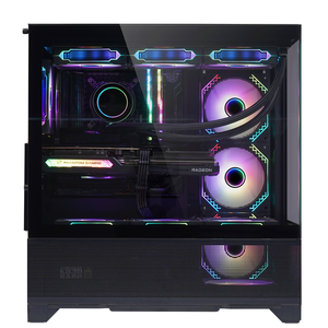 OEM/ODM orizzontale Mid Tower Case del Computer da gioco torri ATX/Micro-ATX CPU Cabinet Pc Case del Computer - Product Image 3