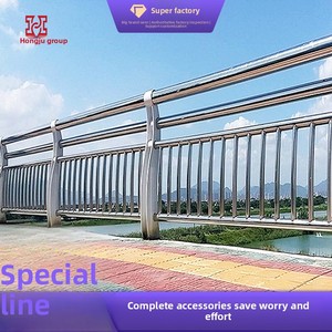 Yüksek hızlı anti-çarpışma köprü korkuluk kentsel ve nehir manzara Embankment izolasyon yüksek kaliteli trafik bariyeri - Product Image 4