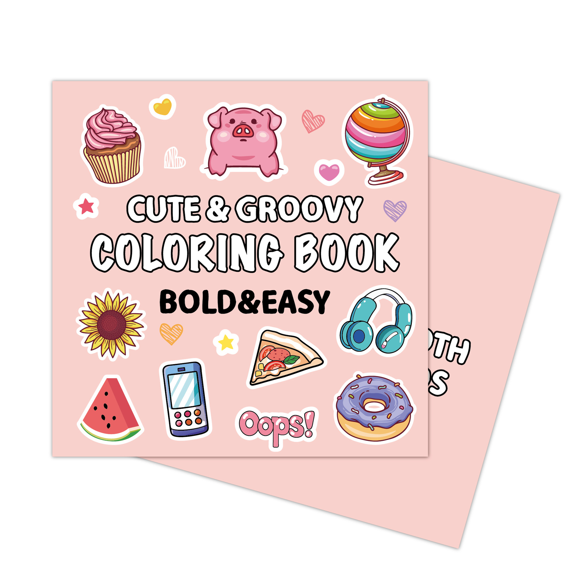 TS04-Cute and stylish Coloring Book