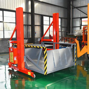 2 Tonnen mobile Hebebühne Elektrische Lade-und Entlade plattform mit Kern komponenten, die Motor getriebe lagern - Product Image 3
