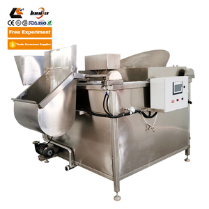 Xinlongjia เครื่องทอดก๊าซแบบต่อเนื่องตะกร้าทอดเฟรนช์ฟรายยาวเครื่องทำแก๊สมันสำปะหลังการค้าแบบอัตโนมัติจำนวนมาก - Product Image 3