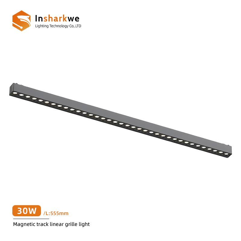 Lumière de grille linéaire noire 30T 30W