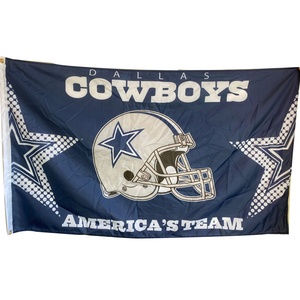 3 * 5ft Polyester NFL Cowboys Dallas bayrağı ile hızlı teslimat - Product Image 2