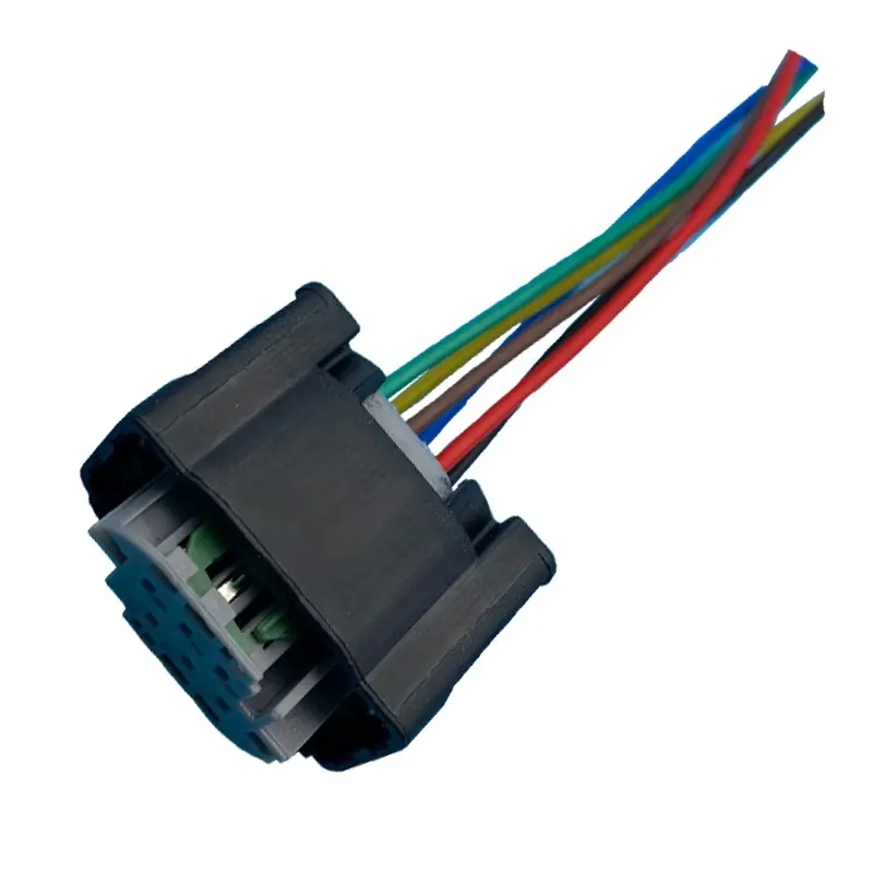 6-Pins Auto Restrictor Elektrische Stekker Connector Plug 2-967616-1/1-967587-3 Met Draden