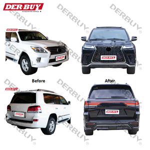 适用于2008 2015雷克萨斯LX570升级至Lx600车身套件前大灯前保险杠高质量2023改款车身套件 - Product Image 3