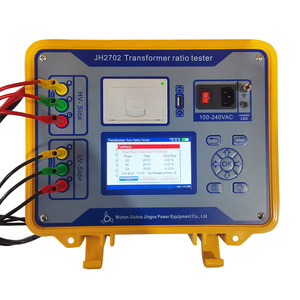 Automatischer TTR-Verhältnis Gruppen tester Instrumenten transformator Spanisch/Englisch/Russisch Batterie dreht Verhältnis Tester Set Geräte test - Product Image 6