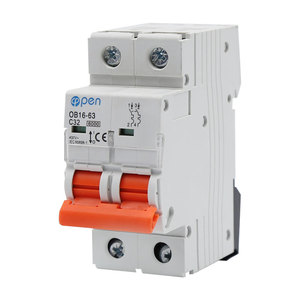 Açık elektrik MCB AC 220V 380V Mini minyatür devre kesici 1P 2P 3P 4P 6A 16A 32A 40A 50A 63A 80A 100A 125A hava anahtarı CE - Product Image 5