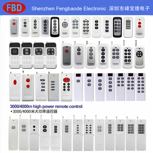 Para duplicador de clon de código fijo y código rodante, Control remoto de 433MHz para grúa, Control remoto inalámbrico, copiadora de llaves automática